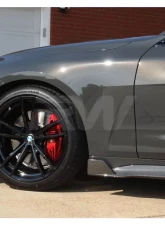 RW Carbon DTM Carbon Fiber Side Skirt Extensions BMW G22 | G23 420i | 430i | M440i 2021-2023                                     - bmwg22016 - Image 5