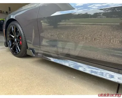 RW Carbon DTM Carbon Fiber Side Skirt Extensions BMW G22 | G23 420i | 430i | M440i 2021-2023 - bmwg22016