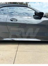 RW Carbon DTM Carbon Fiber Side Skirt Extensions BMW G22 | G23 420i | 430i | M440i 2021-2023                                     - bmwg22016 - Image 8