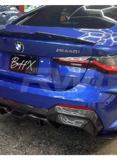 RW Carbon DTM Carbon Fiber Diffuser BMW G22 | G23 420i | 430i | M440i 2021-2023                                     - bmwg22017 - Image 7