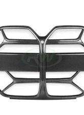 RW Carbon CSL Style Full Carbon Fiber Front Grille BMW G26 430i | M440i 2021-2023                                     - bmwg2605 - Image 3