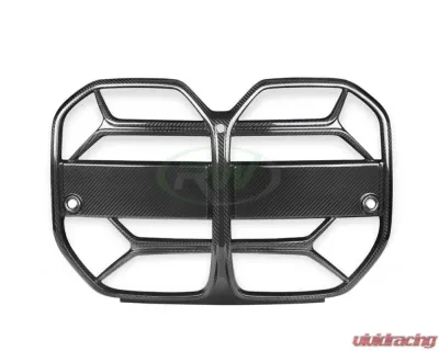 RW Carbon CSL Style Full Carbon Fiber Front Grille BMW G26 430i | M440i 2021-2023 - bmwg2605