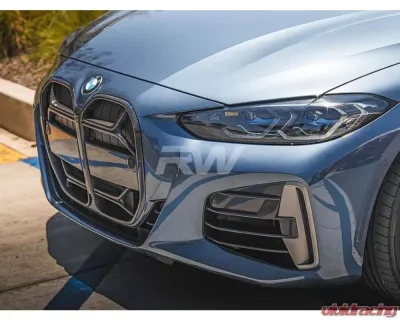 RW Carbon CSL Style Full Carbon Fiber Front Grille BMW G26 430i | M440i 2021-2023 - bmwg2605