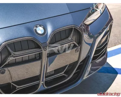 RW Carbon CSL Style Full Carbon Fiber Front Grille BMW G26 430i | M440i 2021-2023 - bmwg2605