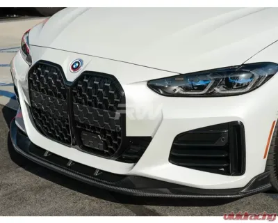 RW Carbon DTM Full Carbon Fiber Front Lip Spoiler BMW G26 430i | M440i 2021-2023 - bmwg2606