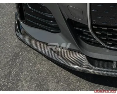 RW Carbon DTM Full Carbon Fiber Front Lip Spoiler BMW G26 430i | M440i 2021-2023 - bmwg2606