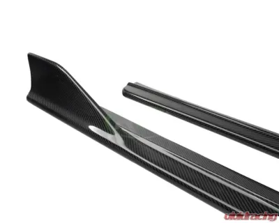 RW Carbon DTM Full Carbon Fiber Side Skirt Extensions BMW G26 430i | M440i 2021-2023 - bmwg2607