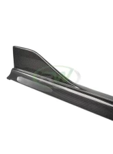 RW Carbon DTM Full Carbon Fiber Side Skirt Extensions BMW G26 430i | M440i 2021-2023                                     - bmwg2607 - Image 6