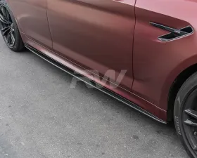 RW Carbon Fiber Side Skirt Extensions BMW G30 F90 | F90 M5 2017-2022