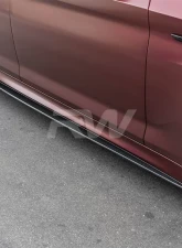 RW Carbon Fiber Side Skirt Extensions BMW G30 F90 | F90 M5 2017-2022                                     - bmwg30004 - Image 6