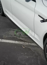 RW Carbon Fiber Side Skirt Extensions BMW G30 F90 | F90 M5 2017-2022                                     - bmwg30004 - Image 3