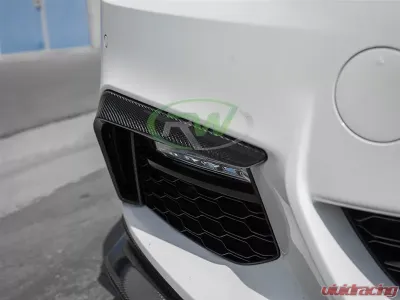 RW Carbon Fiber Front Brake Duct Trim BMW G30 5 Series 2017-2020 - bmwg30006