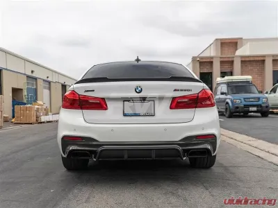 RW Carbon EC Style Carbon Fiber Rear Diffuser BMW G30 5 Series 2017-2020 - bmwg30009