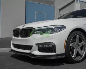 RW Carbon EC Style Carbon Fiber Front Lip BMW G30 5 Series 2017-2020