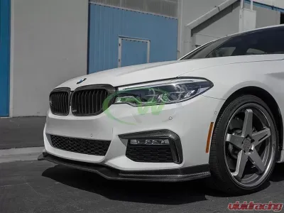 RW Carbon EC Style Carbon Fiber Front Lip BMW G30 5 Series 2017-2020 - bmwg30011