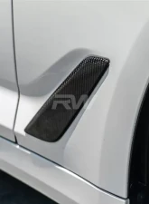 RW Carbon Fiber Side Vent Cover BMW G30 5 Series 2017-2020                                     - bmwg30012 - Image 6