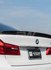 RW Carbon 3D Style Carbon Fiber Trunk Spoiler w/ 3M Tape BMW G30 | F90 2017-2020                                     - bmwg30016-1 - Image 3