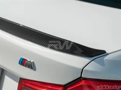 RW Carbon 3D Style Carbon Fiber Trunk Spoiler w/ 3M Tape BMW G30 | F90 2017-2020 - bmwg30016-1