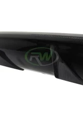 RW Carbon 3D Style Carbon Fiber Rear Diffuser BMW G30 5 Series 2017-2020                                     - bmwg30017 - Image 6
