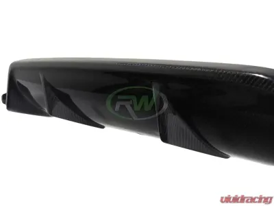RW Carbon 3D Style Carbon Fiber Rear Diffuser BMW G30 5 Series 2017-2020 - bmwg30017