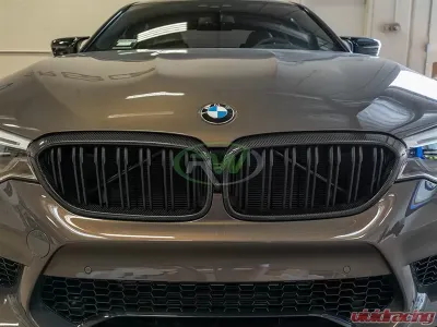RW Carbon Dual Slat Carbon Fiber Grilles BMW G30 2017-2020 - bmwg30021