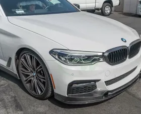 RW Carbon DTM Carbon Fiber Front Lip Spoiler BMW G30 5 Series 2017-2020