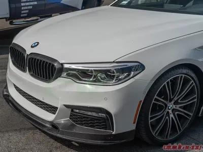 RW Carbon DTM Carbon Fiber Front Lip Spoiler BMW G30 5 Series 2017-2020 - bmwg30026