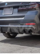 RW Carbon RWS Carbon Fiber Diffuser BMW G30 5-Series 2021-2023                                     - bmwg30030 - Image 5