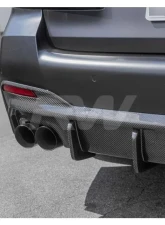 RW Carbon RWS Carbon Fiber Diffuser BMW G30 5-Series 2021-2023                                     - bmwg30030 - Image 6
