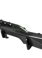 RW Carbon RWS Carbon Fiber Diffuser BMW G30 5-Series 2021-2023                                     - bmwg30030 - Image 10
