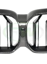 RW Carbon Carbon Fiber Grille Replacement BMW F90 M5 | G30 2021-2023                                     - bmwg30031 - Image 3