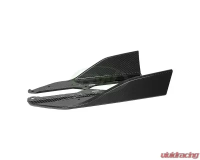 RW Carbon Carbon Fiber Side Skirt Winglets BMW G42 2-Series 2021-2023 - bmwg4201