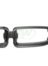 RW Carbon Carbon Fiber Grille Surrounds BMW G42 230i | M240i 2021-2023                                     - bmwg42010 - Image 2