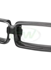 RW Carbon Carbon Fiber Grille Surrounds BMW G42 230i | M240i 2021-2023                                     - bmwg42010 - Image 4