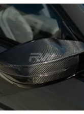 RW Carbon Carbon Fiber Mirror Caps BMW M240i G42 2-Series 2022-2023                                     - bmwg4207 - Image 3