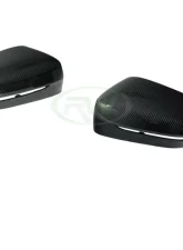 RW Carbon Carbon Fiber Mirror Caps BMW G42 230i 2-Series 2022-2023                                     - bmwg4209 - Image 2