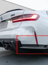 RW Carbon CF Performance Style Diffuser Sides BMW G80 M3 2021-2024                                     - bmwg80012 - Image 2