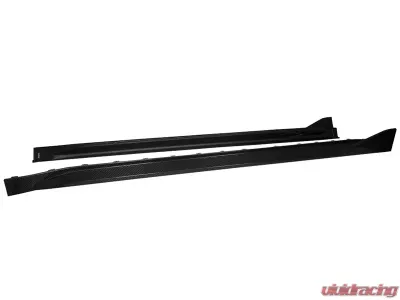RW Carbon Performance Style Carbon Fiber Side Skirt Extensions BMW G80 M3 2021-2024 - bmwg80014
