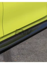 RW Carbon 3D Style Carbon Fiber Side Skirt Extensions BMW G80 M3 2021-2024                                     - bmwg80024 - Image 10