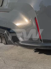 RW Carbon OEM Style Carbon Fiber Diffuser BMW G80 M3 2021-2024                                     - bmwg8003 - Image 6