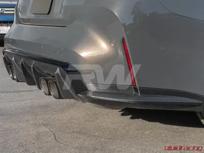 RW Carbon OEM Style Carbon Fiber Diffuser BMW G80 M3 2021-2024 - bmwg8003