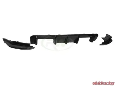 RW Carbon OEM Style Carbon Fiber Diffuser BMW G80 M3 2021-2024 - bmwg8003