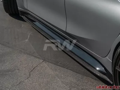 RW Carbon RWS Carbon Fiber Side Skirt Extensions BMW G80 M3 2021-2024 - bmwg8005
