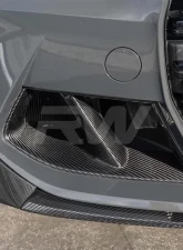 RW Carbon Fiber Brake Duct Trims BMW G80 M3 | G82 G83 M4 2021-2024                                     - bmwg8007 - Image 2