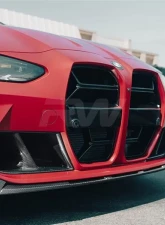 RW Carbon Fiber Brake Duct Trims BMW G80 M3 | G82 G83 M4 2021-2024                                     - bmwg8007 - Image 4