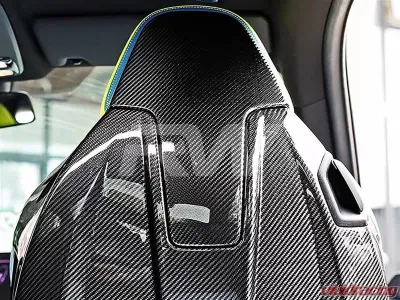 RW Carbon Fiber Seat Backs BMW G80 M3 2021-2024 - bmwg8008