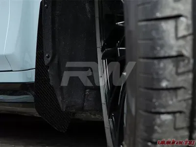 RW Carbon Fiber Splash Guards BMW G80 M3 | G82 G83 M4 2021-2024 - bmwg8012