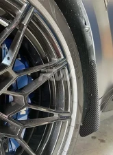 RW Carbon Fiber Splash Guards BMW G80 M3 | G82 G83 M4 2021-2024                                     - bmwg8012 - Image 4