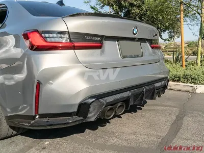 RW Carbon Type 2 Carbon Fiber Diffuser BMW M3 | M4 2021-2024 - bmwg82010