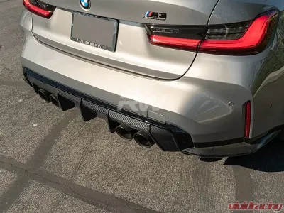 RW Carbon Type 2 Carbon Fiber Diffuser BMW M3 | M4 2021-2024 - bmwg82010